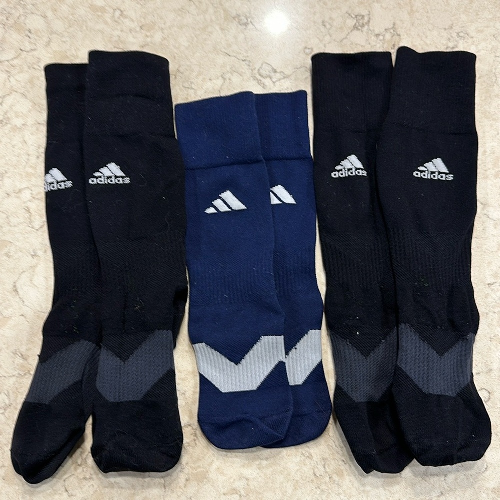 Boys Adidas soccer socks